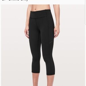 Lululemon speed up crop pants like new